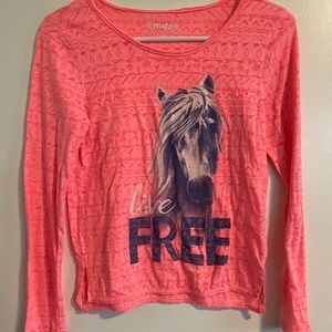 MUDD Long Sleeve Horse Shirt